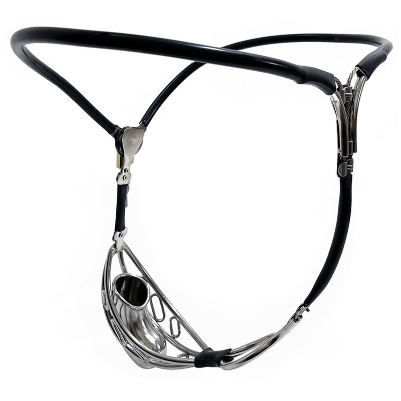 CockLock Cage de chasteté Métal Halfy 10 x 3.2cm